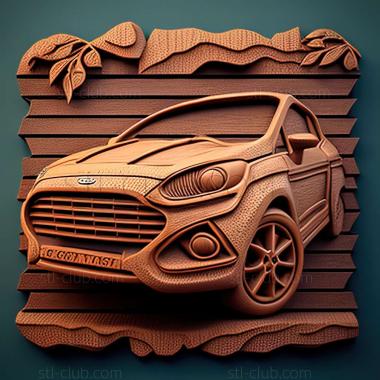 3D модель Ford Fiesta (STL)